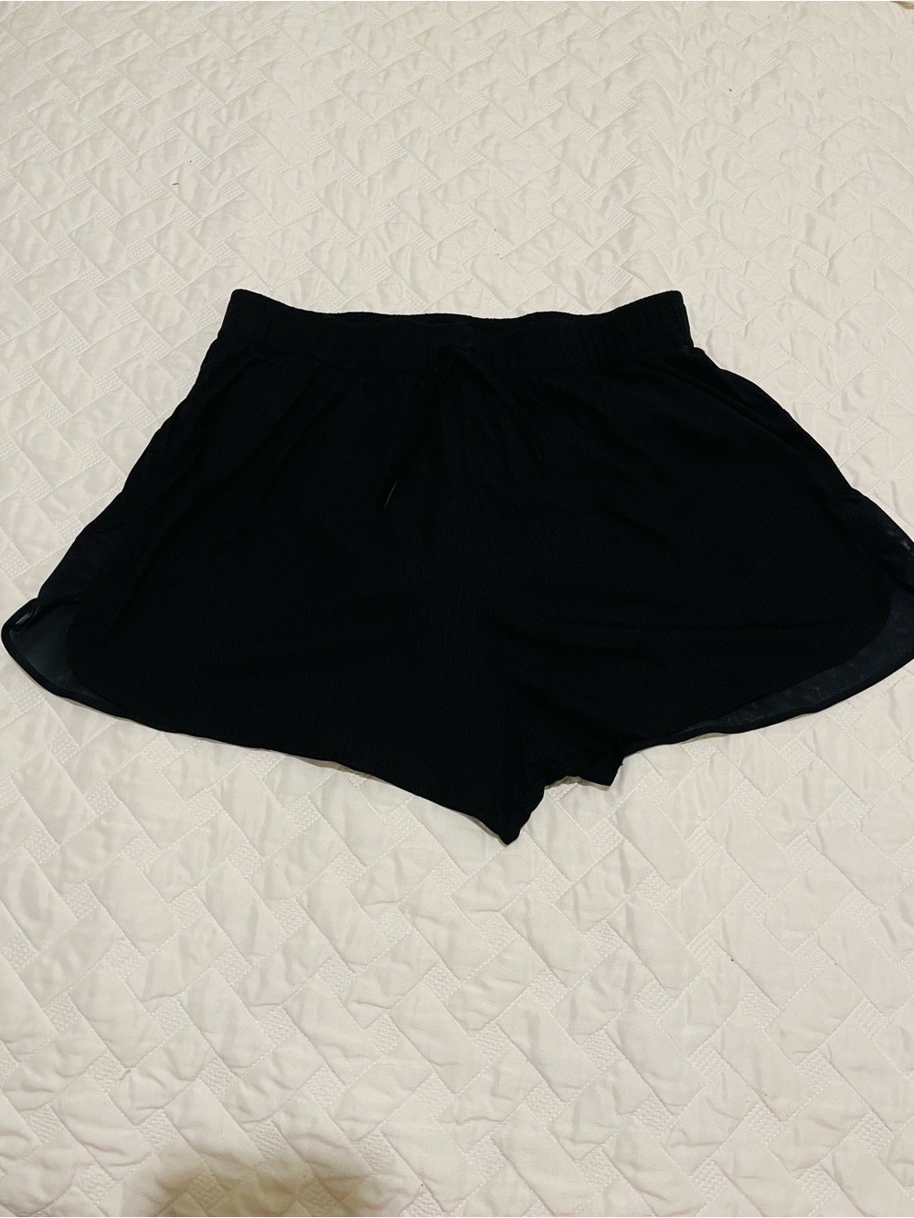 RHONE Black Athletic Drawstring Shorts